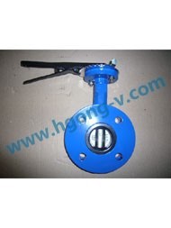 API/DIN/JIS cast iron flange butterfly valve
